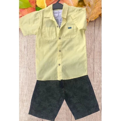 Conjunto 3 Peças Luxo Infantil Masculino – Estilo e Conforto para os Meninos!