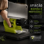 AfiTurbo™ • Afiador Elétrico de Facas, Tesouras e Ferramentas