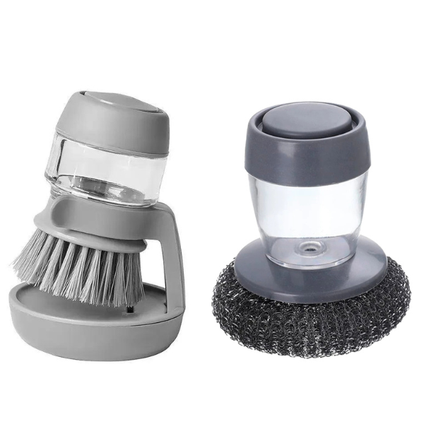 Kit Limpeza Pesada de Cozinha com Dispenser Frete Grátis