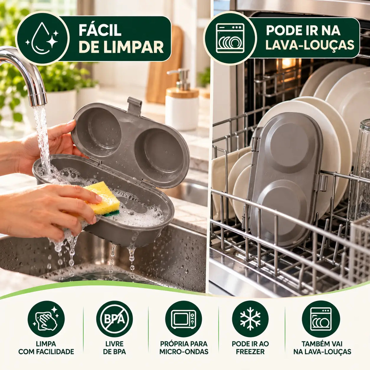Omeleteira Para Micro-Ondas GBF🍳 | Frete Grátis 🚚