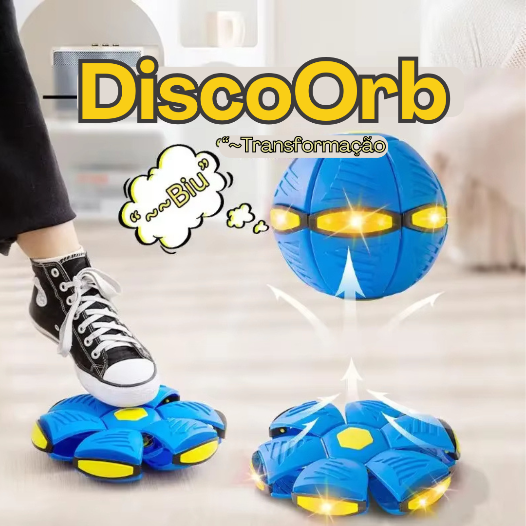 Bola Mágica Voadora com LED  –  DiscoOrb® - Promoção de Férias