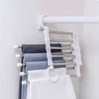 Kit 3 Cabides Para Calças Roupas Multiuso