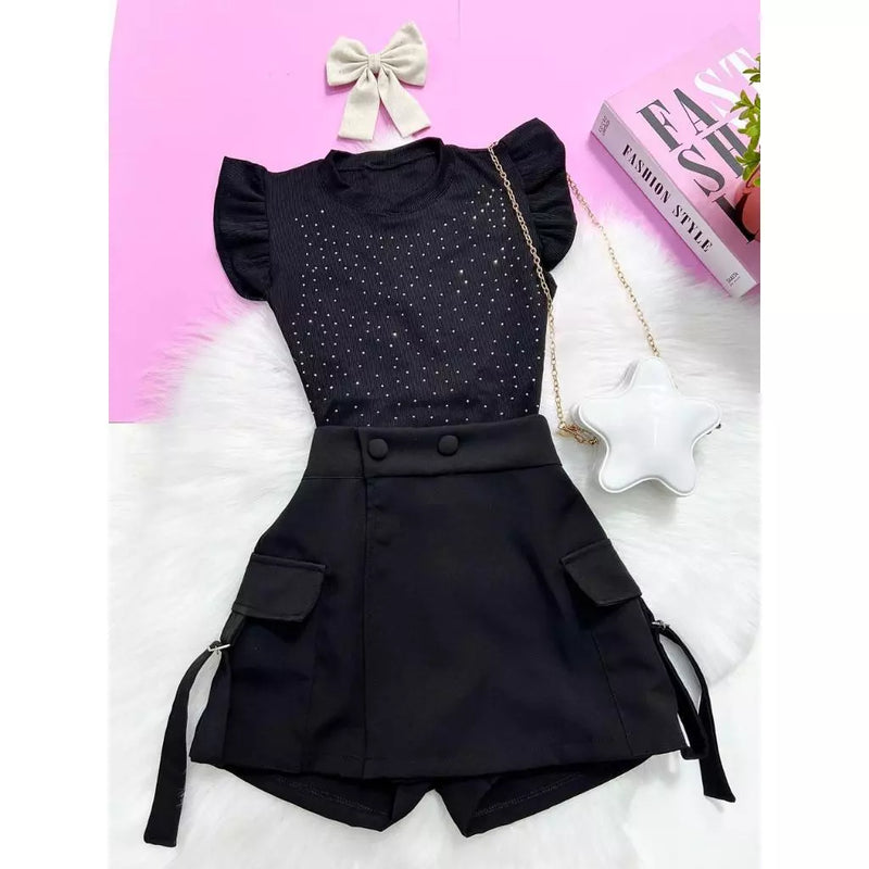 Conjunto Infantil Juvenil Menina Blogueirinha Mini Diva