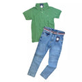 Conjunto Jeans Infantil Juvenil Masculino – Estilo Clássico e Moderno para Todas as Idades!