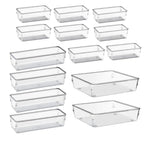 Kit com 25 Organizadores Multiuso Modulares