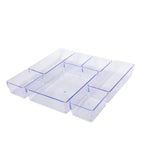 kit  5/7 Organizadores Multiuso para Gavetas, Armários, Geladeiras Potes em Acrílico