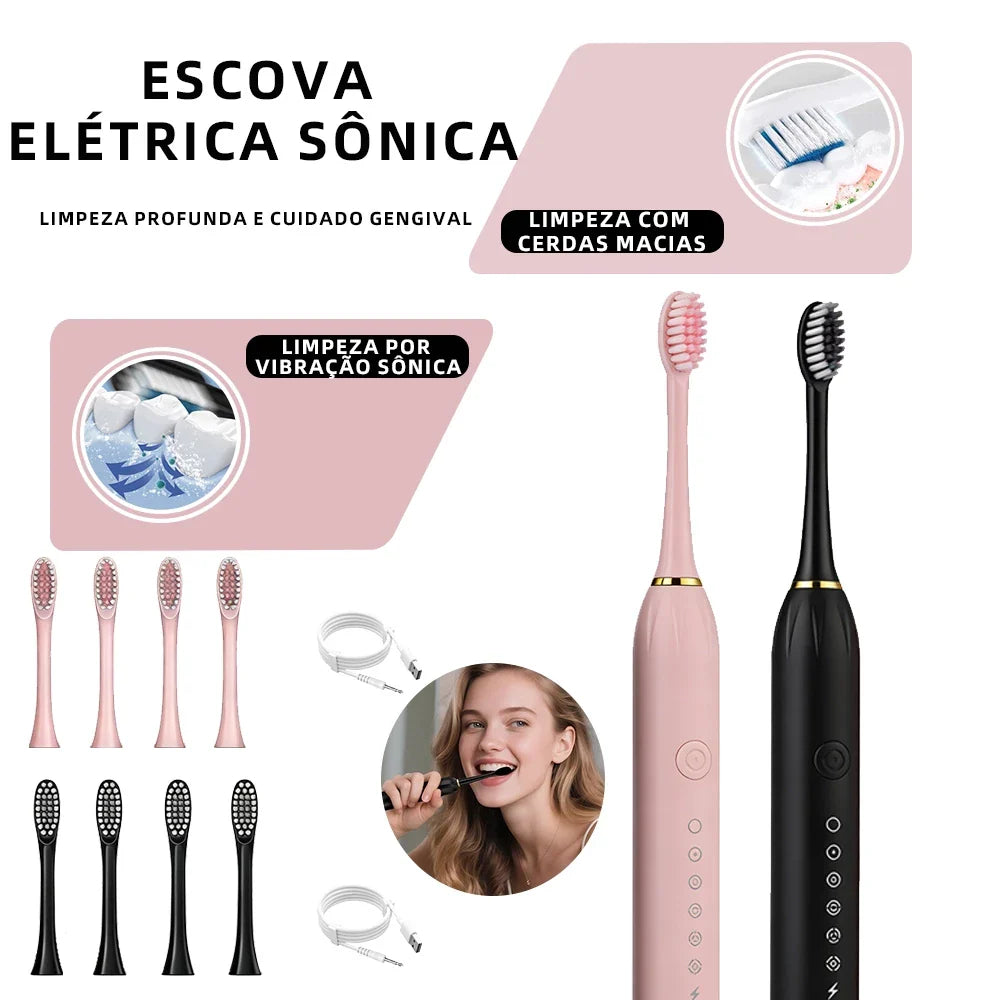Escova de Dente Elétrica - OralHydra Pro®
