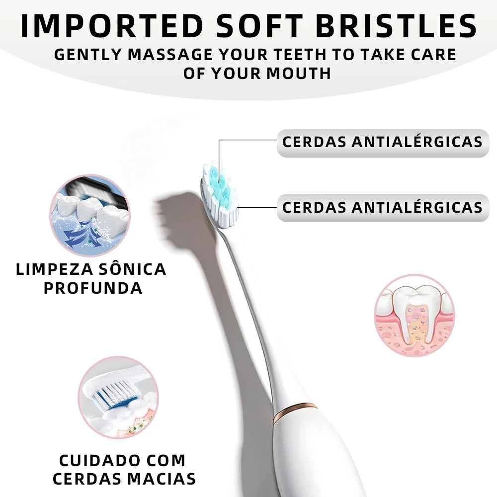 Escova de Dente Elétrica - OralHydra Pro®