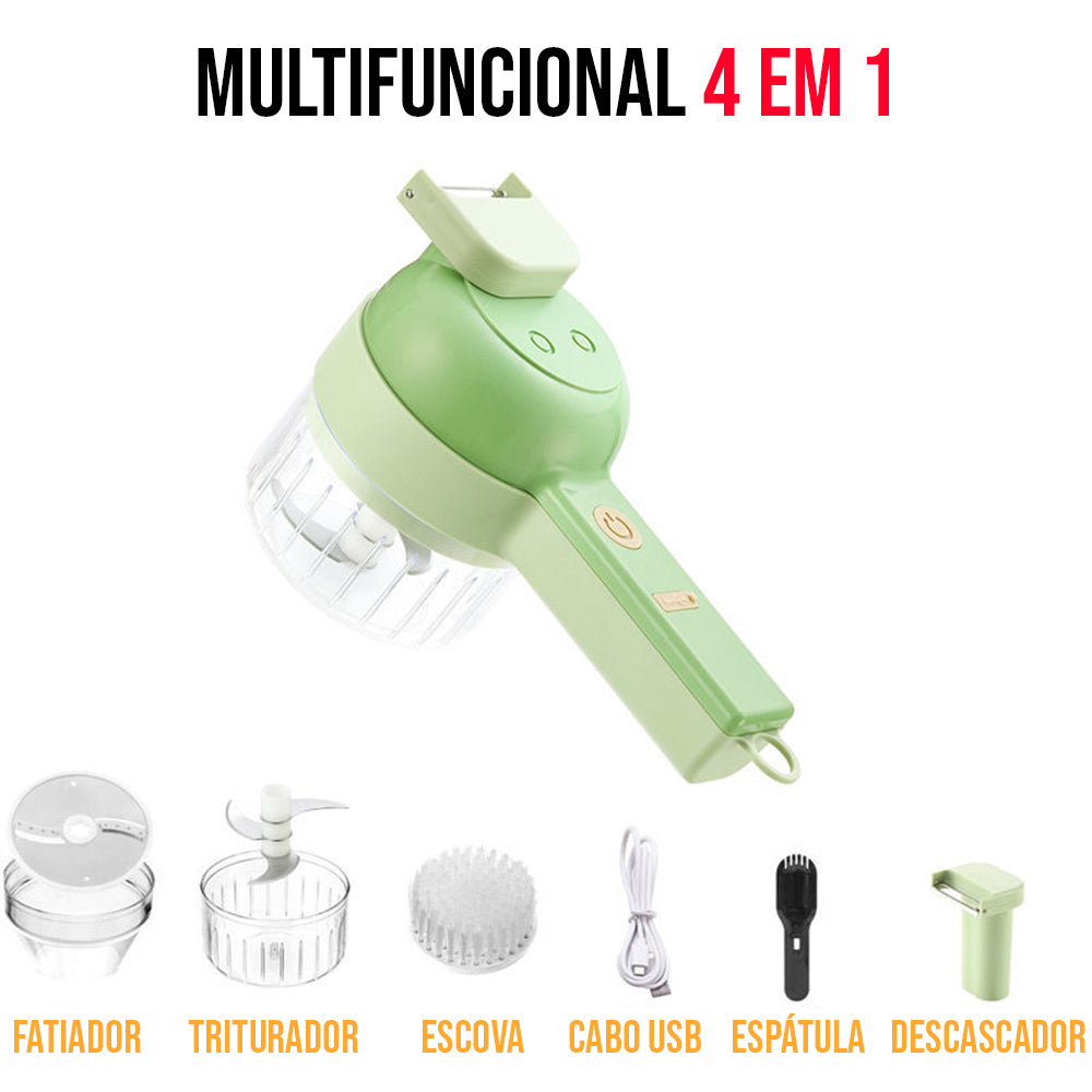 FastCrusher Triturador Multifuncional 4 em 1