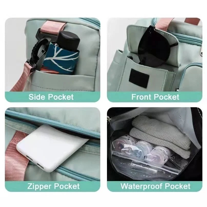 Bolsa Mala de Viagem Multifuncional Resistente e Impermeável