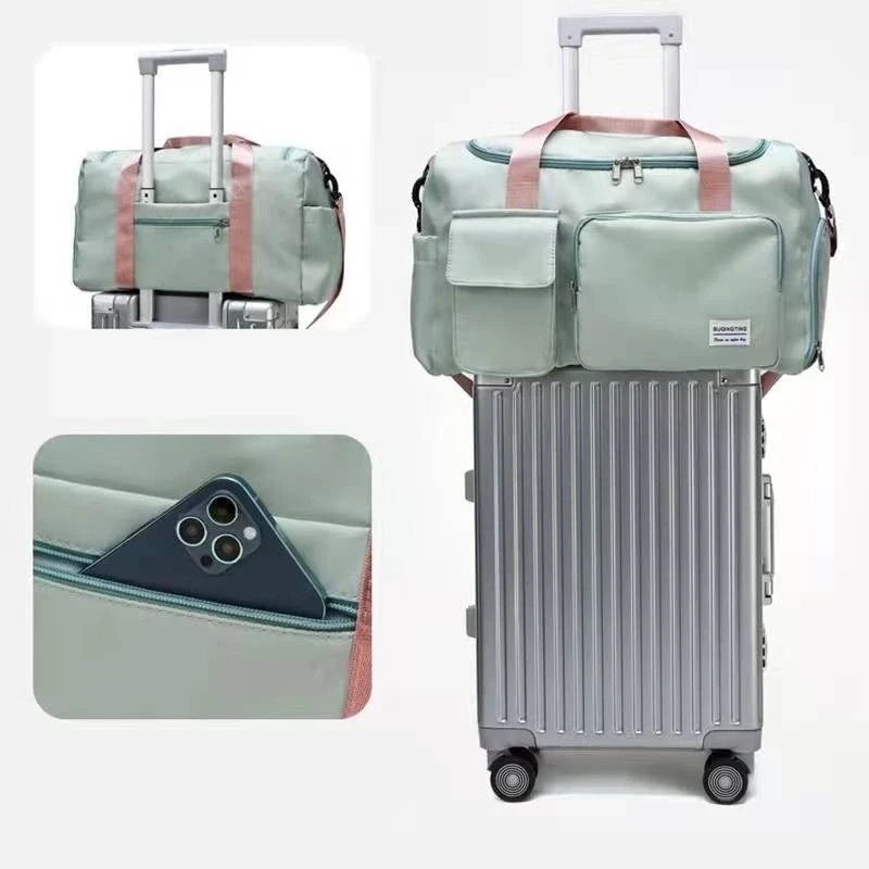 Bolsa Mala de Viagem Multifuncional Resistente e Impermeável