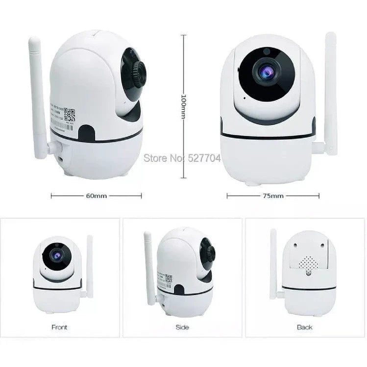 Câmera Inteligente Wi-Fi 360°: Segurança e Tranquilidade para o seu Lar