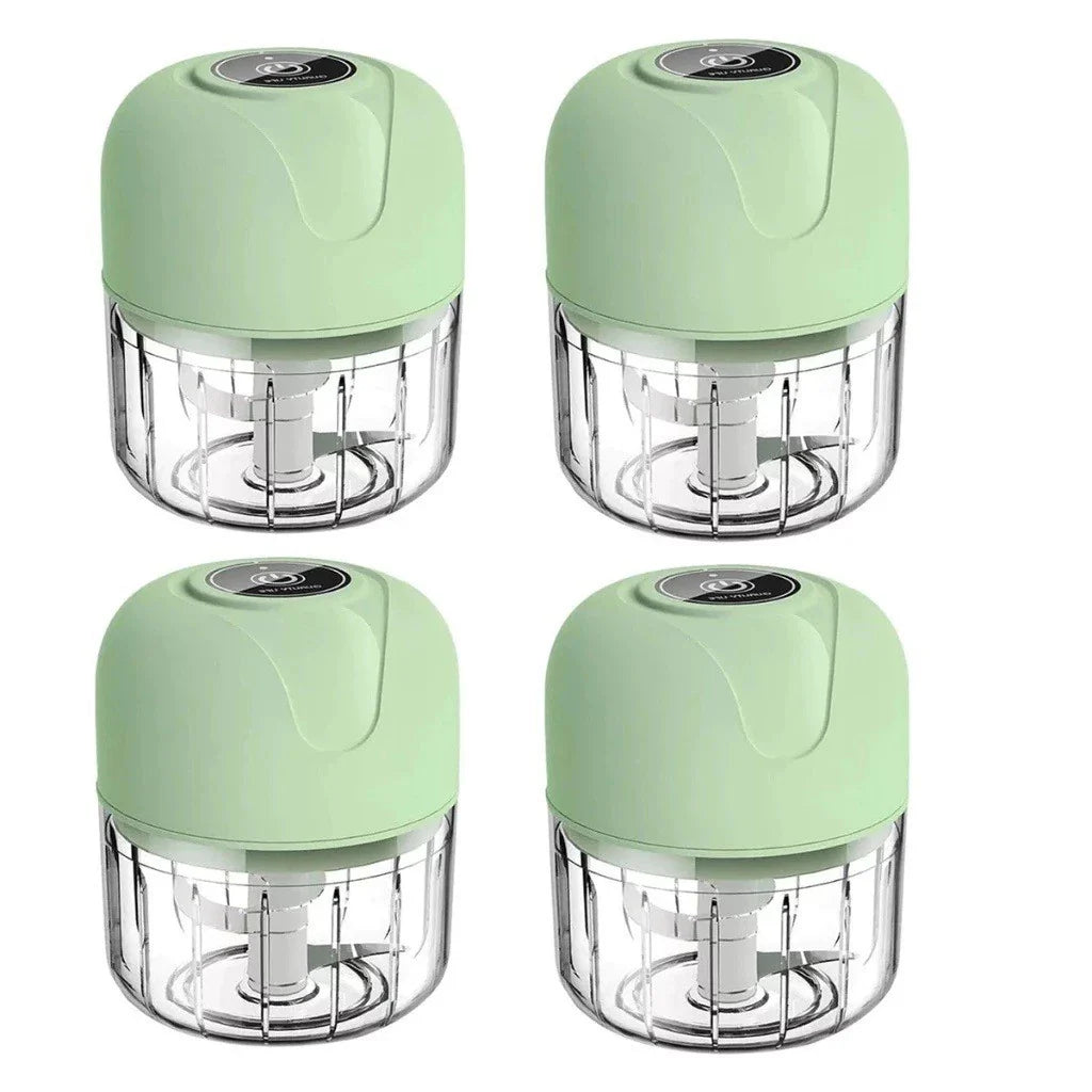Moedor e Processador Elétrico Portátil 250ml – Praticidade na Palma da Mão